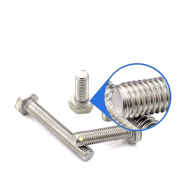 SS M4 M5 M6 M8 M10 M12 Heavy Hex Headed Cap Screw Machine Bolt and Nuts Hex Machine Tap Bolt for Heavy Duty Applications