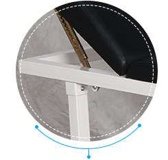 Diagnostic Hospital Patient Bed Adjustable Height Easy Cleaning OEM / ODM Service