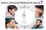 Portable Household Electronic Handheld Atomizer Lightweight Quiet Nebulizer