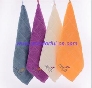 China Luxury custom embroidered cheap hand towels wholesale bulk on sale