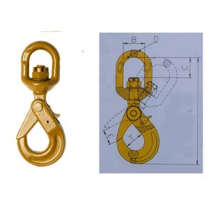 China JTR-HL06 G80 European Swivel Self-Locking Hook wholesale