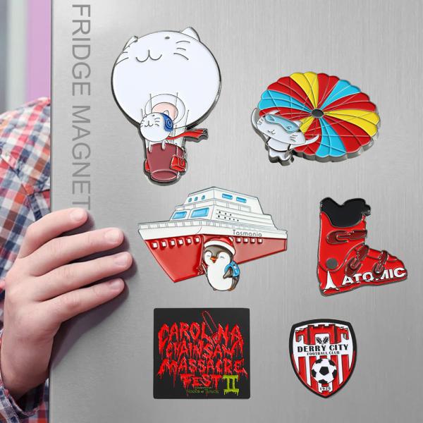 Custom Pvc Rubber Personalized Refrigerator Magnets Fridge Decoration