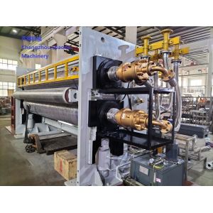 China High Speed Fabric Embossing Machine 2920mm Width wholesale