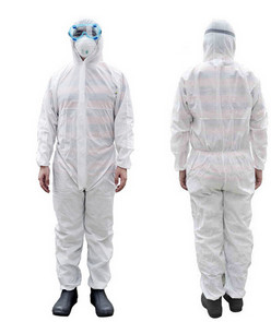 China Industry Disposable Protective Suits Waterproof , Disposable Workwear wholesale