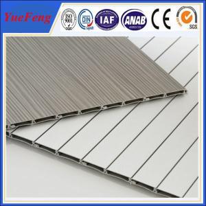 China 6000 series aluminium louvre extrusion factory, roller shutter doors for furniture on sale