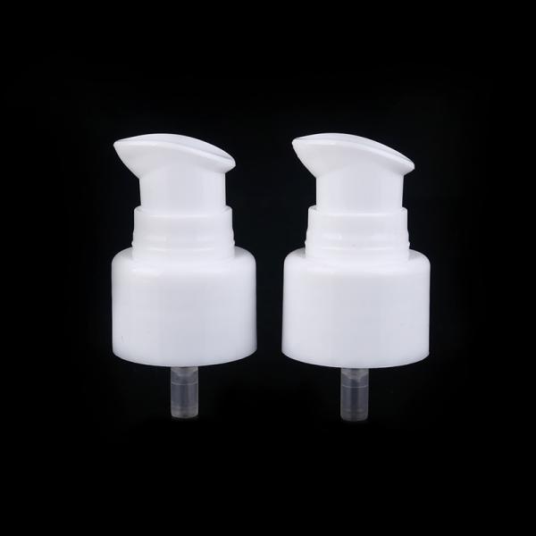 Cosmetic White Black Lotion Cream Treatment Pump 18/415 20/400 20/410 for Skincare Essential Oil Glass Bottle