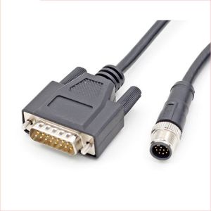China IP67 M12 To DB15 Industrial Cable wholesale