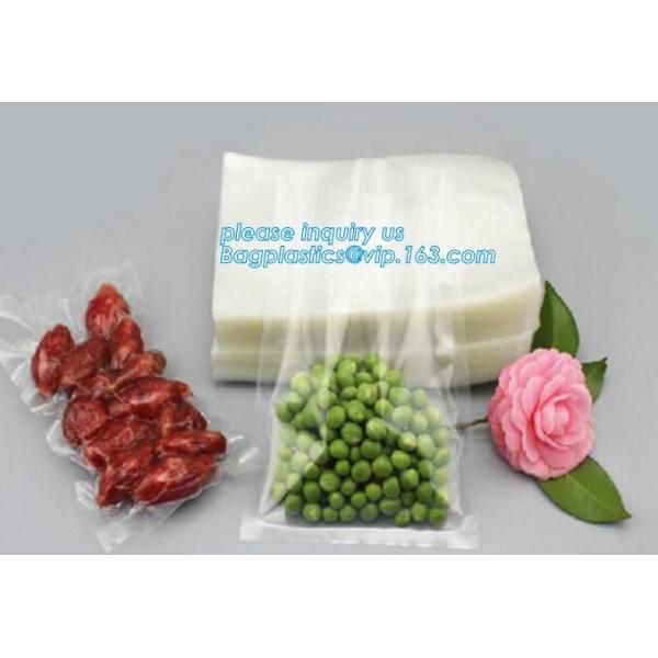 color printed vacuum bags Co-extruded vacuum rolls Laminated vacuum rolls Food Vacuum Storage Pouch Vacuum Packing Bags