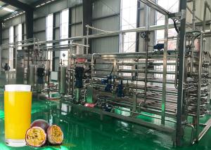 China Passion Fruit Juice Making Machine 60 T / Day With Food Hygiene Standard wholesale