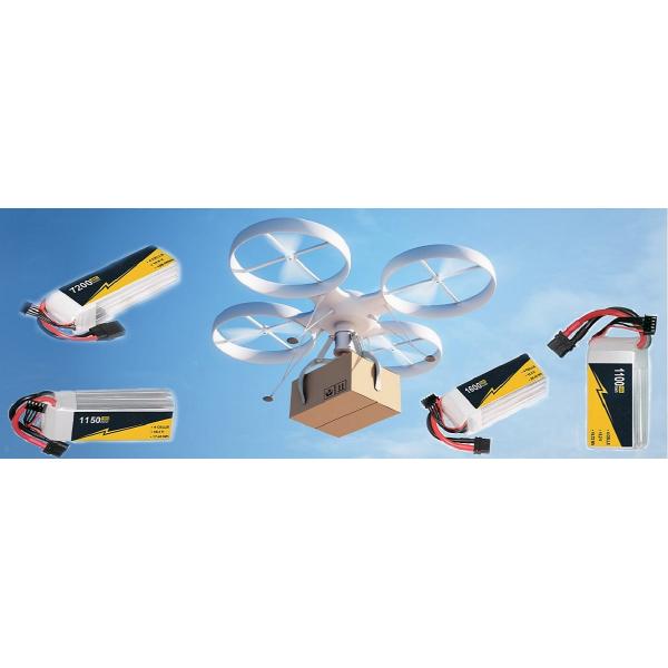 High Output Voltage 11.1V 3s 450mah Lipo Battery 70C-140c Lipo 3s Hard Case