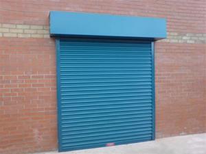 China Safety Fire Rated Roller Shutter / Fire Rated High Speed Roll Up Doors wholesale