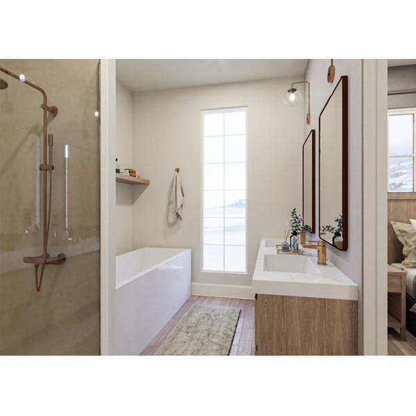 Cost Efficient Prefab Luxury Villa House 4 bedroom Kit Light Gauge Steel Frame