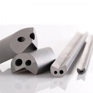 China Sintered Tungsten Carbide Material Rods With Double Parallel Inner Hole wholesale