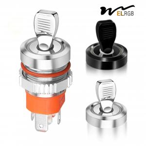 China 16mm 16A Metal Toggle Switch LED Light Spare Parts Push Button Toggle Switch wholesale