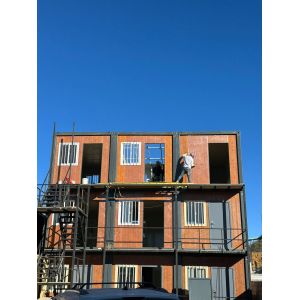 20ft 40ft Modular Container House Wind Resistent Convenient