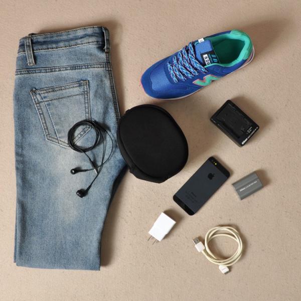 Wholesale Neoprene Portable Digital Storage Bag Cable Organizer Bag