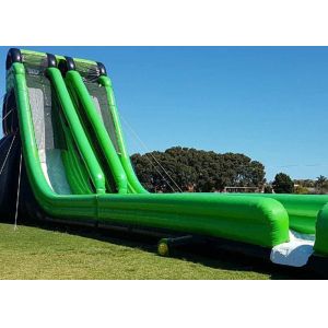 Creative Large Inflatable Dry and Wet Slides With Quadruple Stitching