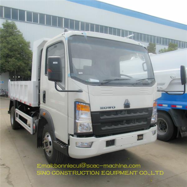 Left Hand Drive Truck 5 Ton Euro 3 Light Commercial Trucks Signal Cabin Color