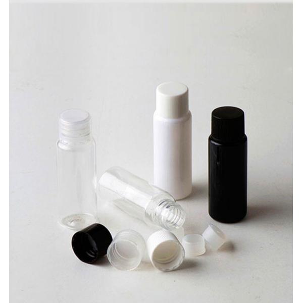 Non Spill Plastic Tube Bottles , 20ml Capacity Plastic Shampoo Bottles With Pump