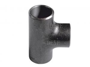 China Seamless Carbon Steel Pipe Fittings Equal Tee With Standard DIN2615 on sale