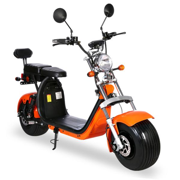Eec Coc European Electric Scooter 120kg Long Range City Coco Fat Tire Scooter