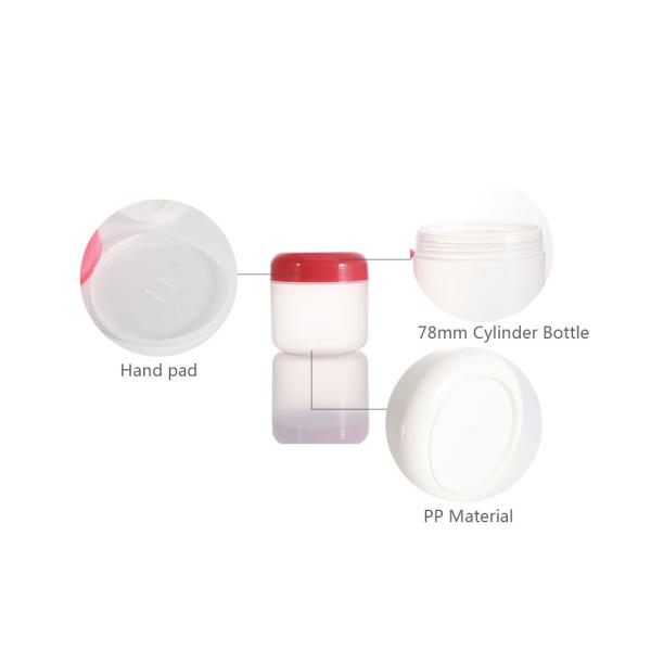 Translucent PP Plastic 8.45oz 250ml Body Cream Bottle
