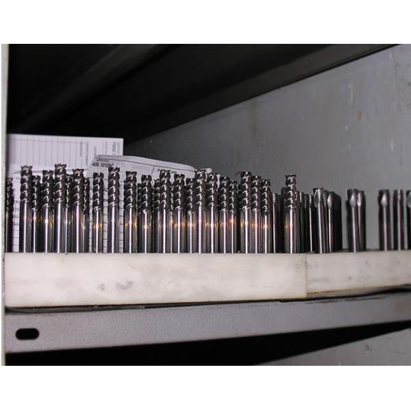 Blue Coating 1/8 Inch Tungsten Carbide End Mill 2 Flute 3 Flute 4 Flute Cutter Long Length Shank