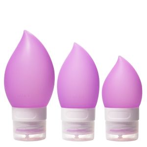 60ml Leak Proof Squeezable Silicone Travel Shampoo Bottles