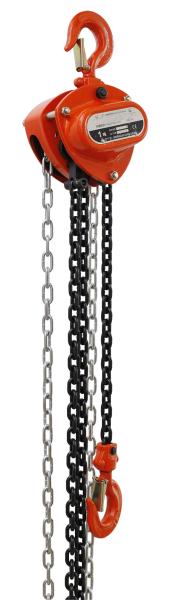 Quality Building Lifting Manual Chain Block 1T Capacity With Load Hook for sale