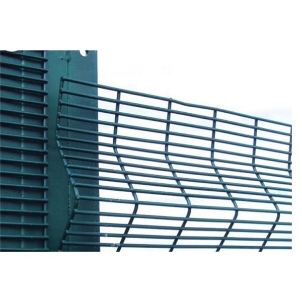 Direct Factory Manufacturer Galvanized And Powder CoatedHigh Security 358 Wire Mesh Fence,2M High V Beam Prison Mesh