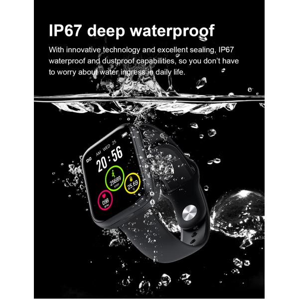 X5 Health Monitoring Smartwatch IP67 1.54inch 2 In 1 Watch And Earbuds Programmable