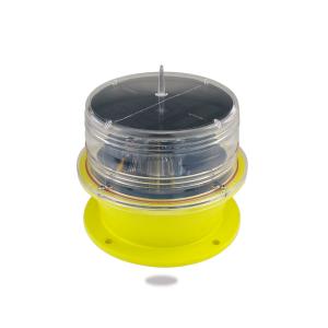 China GPS Sync Solar Warning Light UV Polycarbonate Microprocessor Controlled 20fpm wholesale