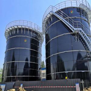 China Cow Dung Gas Plant Biogas Digester Cost Biogas Waste To Energy on sale