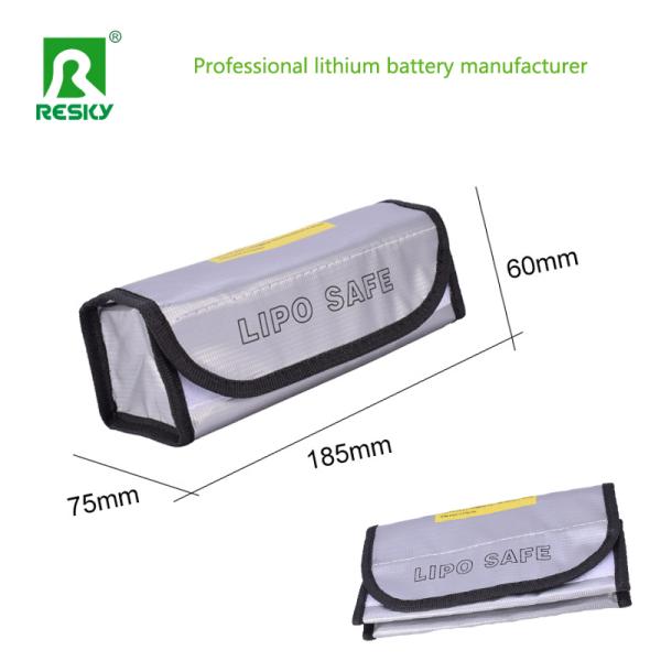 Explosion Proof Waterproof Fireproof Safe Bag For Charging Fireproof Document Pouch