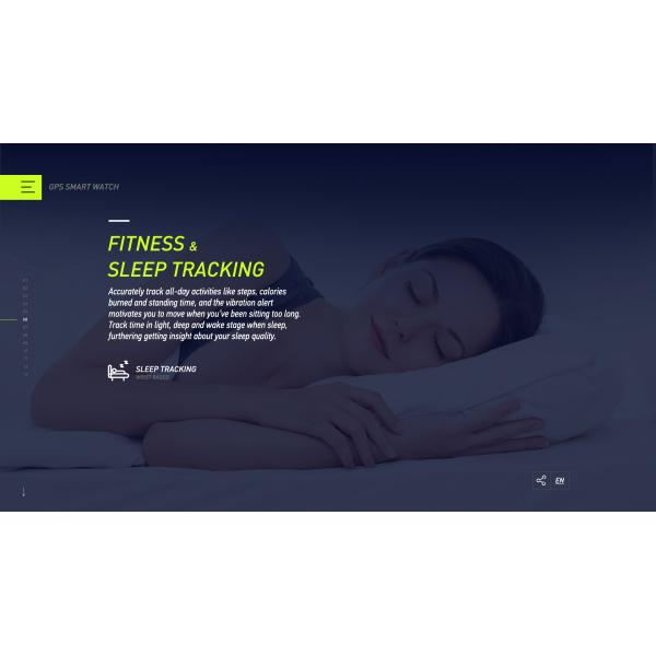 TFT Screen Smart Positioning Watches