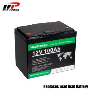 China 12V 100Ah 1280Wh Off Grid Home Solar System LiFePO4 Battery wholesale