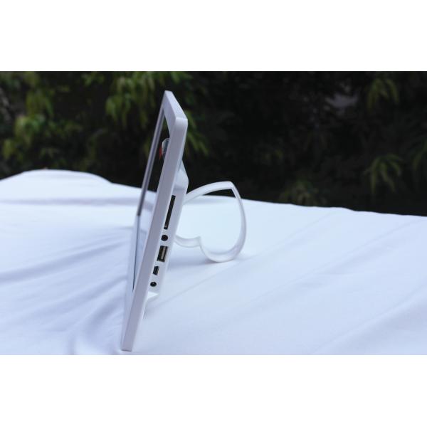 10" digital photo frame remote control super thin 16:9 ratio Support MP3/4 for advertisement or gift