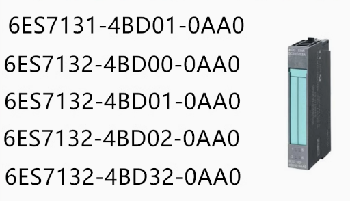 SIEMENS 6ES7131-4BD01/4BB016ES7132-4BD02/01/00/32/4HB12/4BB01-0AA0/B