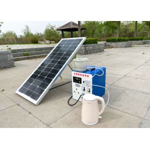 Farm Solar Power Light System 100AH BIPV Mounting For Rural Area