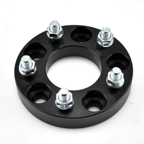 Forged and Silver CNC Machining 114.3 X5 Black Wheel Hub Adapter Spacer