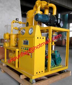 China Transformer Oil Purification Plant ,Dielectric Oil Processing Flushing Equipment factory  for 20MW to 50MW Transformer wholesale