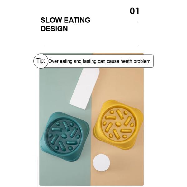 ODM Anti Choking Pet Feeders Dog Slow Food Bowl For Eating