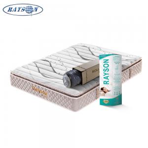China Rayson Hybrid Memory Foam Pillow Top Pocket Coil Spring Mattress wholesale