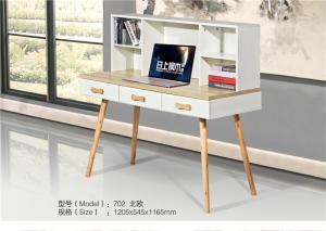 China Flexible MDF Computer Desk , Study Table Computer Table Good Practicality wholesale