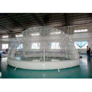 High Grade Airtight Clear Inflatable Event Tent / Inflatable Dome Building