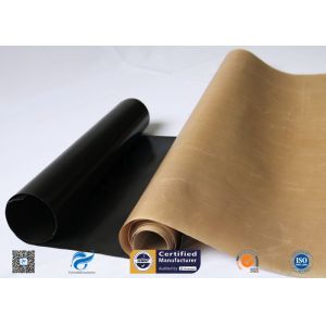 China Non-Stick High Temperature Resistant PTFE Coated Fiberglass Fabric on sale
