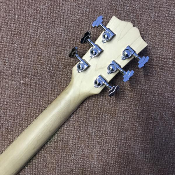 High quality LED light acrylic electric guitar, free shipping