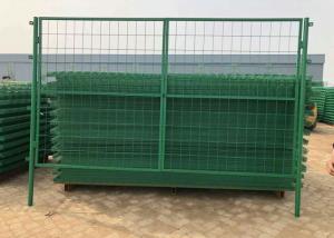 Green Pvc Coated Welded Wire Mesh Fence For Parks / Zoos / Nature Reserves