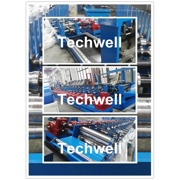 3 Wave Highway Guardrail Roll Forming Machine for Making Steel Curvinging