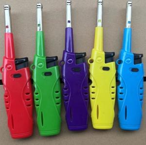 China Multi-Colour Refillable Safety Gas Candle BBQ Fire Lighter for Outdoor Activities wholesale
